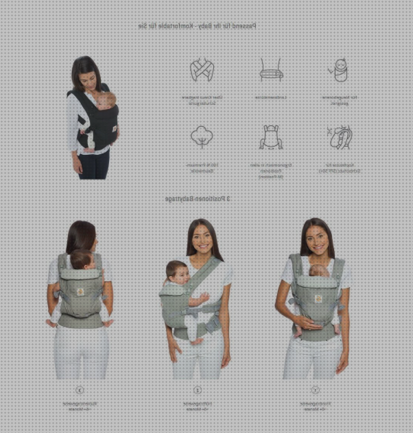 Las mejores portabebe ergonómico portabebe ergonómico ergobaby