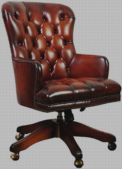 Review de silla ergonómica despacho vintage con reposabrazos