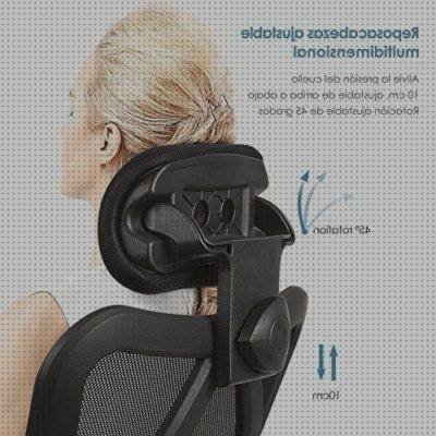 Las mejores reposacabezas ergonómico silla ergonómica oficina con reposacabezas