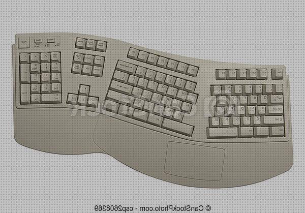 ¿Dónde poder comprar teclado ergonómico blanco?