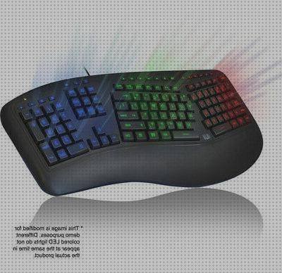 Las mejores teclado ergonómico iluminado