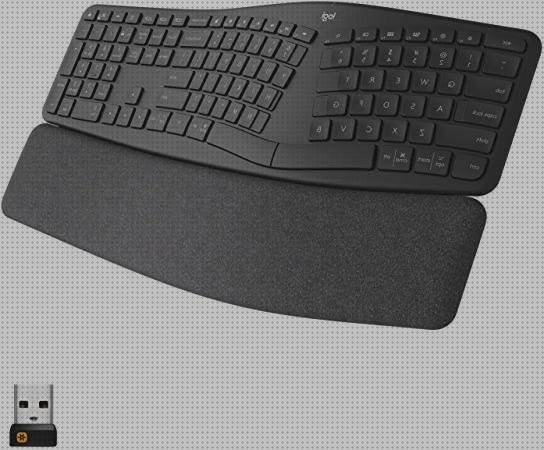 Las mejores logitech ergonómico teclado ergonómico logitech blanco