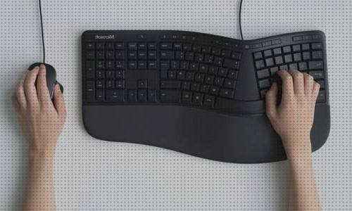 Review de teclado ergonómico logitech blanco