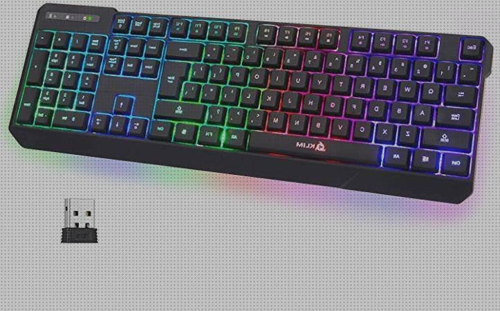 Review de teclado inalámbrico retroiluminado y ergonómico
