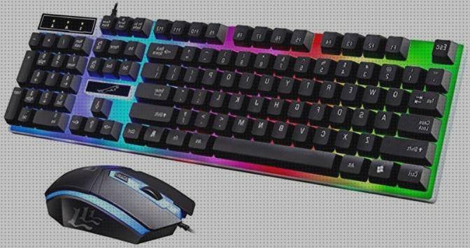 Las mejores marcas de luces teclado raton ergonómico con luces