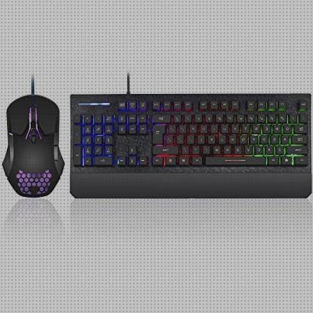 Las mejores luces teclado raton ergonómico con luces